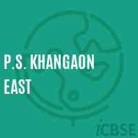 P.S. Khangaon East Primary School Logo