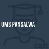 Ums Pansalwa Middle School Logo