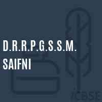 D.R.R.P.G.S.S.M. Saifni Primary School Logo