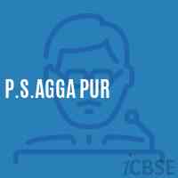 P.S.Agga Pur Primary School Logo