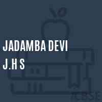 Jadamba Devi J.H S Middle School Logo