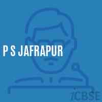 P S Jafrapur Primary School Logo
