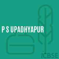 P S Upadhyapur Primary School Logo