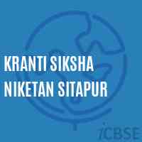 Kranti Siksha Niketan Sitapur Primary School Logo