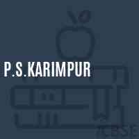 P.S.Karimpur Primary School Logo