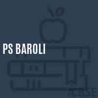 Ps Baroli Primary School Logo
