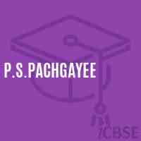 P.S.Pachgayee Primary School Logo