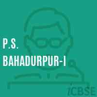 P.S. Bahadurpur-I Primary School Logo