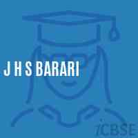 J H S Barari Middle School Logo