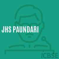 Jhs Paundari Middle School Logo