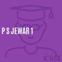 P S Jewar 1 Primary School Logo