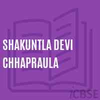 Shakuntla Devi Chhapraula Primary School Logo