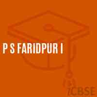 P S Faridpur I Primary School Logo