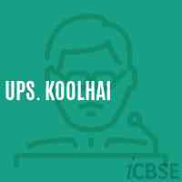 Ups. Koolhai Middle School Logo