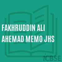 Fakhruddin Ali Ahemad Memo Jhs Middle School Logo