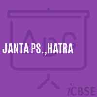 Janta Ps.,Hatra Primary School Logo