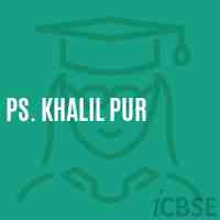 Ps. Khalil Pur Primary School Logo