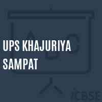 Ups Khajuriya Sampat Middle School Logo