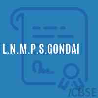L.N.M.P.S.Gondai Primary School Logo