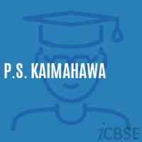 P.S. Kaimahawa Primary School Logo