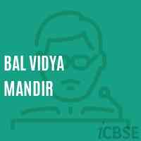 Bal Vidya Mandir Primary School Logo