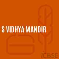 S Vidhya Mandir Primary School Logo