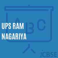 Ups Ram Nagariya Middle School Logo