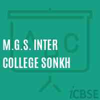 M.G.S. Inter College Sonkh High School Logo