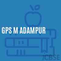 Gps M Adampur Primary School Logo
