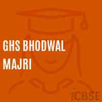 Ghs Bhodwal Majri Secondary School Logo