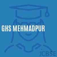Ghs Mehmadpur Secondary School Logo