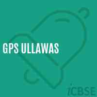 Gps Ullawas Primary School Logo