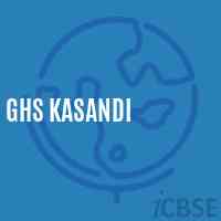 Ghs Kasandi Secondary School Logo