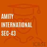 Amity International Sec-43 Senior Secondary School Logo