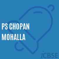 Ps Chopan Mohalla Primary School Logo
