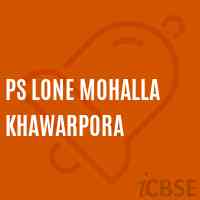 Ps Lone Mohalla Khawarpora School Logo