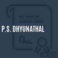 P.S. Dhyunathal Primary School Logo
