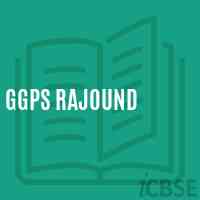 Ggps Rajound Primary School Logo