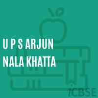 U P S Arjun Nala Khatta Middle School Logo