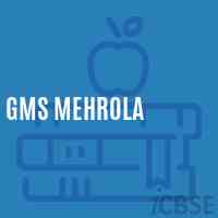 Gms Mehrola Middle School Logo