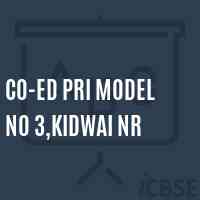 Co-Ed Pri Model No 3,Kidwai Nr Primary School Logo