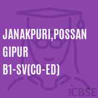 Janakpuri,Possangipur B1-SV(Co-ed) Senior Secondary School Logo