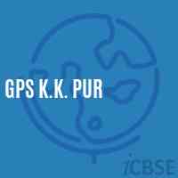Gps K.K. Pur Primary School Logo