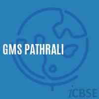 Gms Pathrali Middle School Logo
