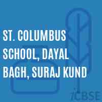 St. Columbus School, Dayal Bagh, Suraj Kund Logo
