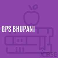 Gps Bhupani Primary School Logo