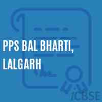 Pps Bal Bharti, Lalgarh Primary School Logo
