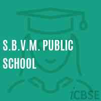 S.B.V.M. Public School Logo