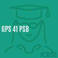 Gps 41 Psb Primary School Logo