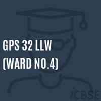 Gps 32 Llw (Ward No.4) Primary School Logo